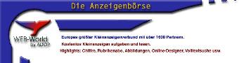 gr&ouml;&szlig;ter Anzeigenverbund - kostenlos inserieren