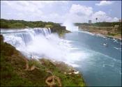 Klassiches Flitterwochen-Ziel: die Niagara-Flle