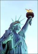 'Miss Liberty', das Wahrzeichen New Yorks